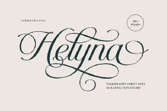 Helyna font