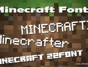 Minecraft font