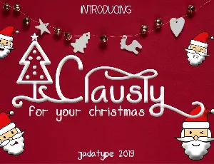 Clausly font