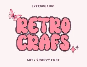 Retro Crafs font