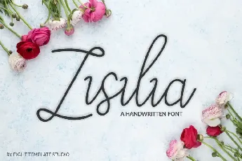 Zisilia Handwritten font