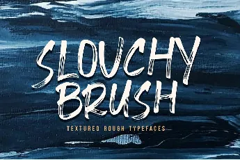 Slouchy Brush font