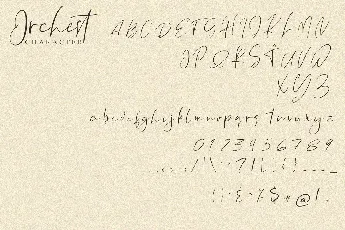 Orchest font