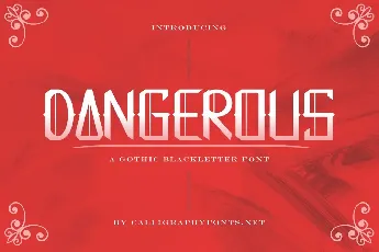 Dangerous Demo font