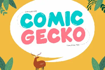 Comic Gecko Pro font