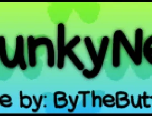 Chunky Ness font