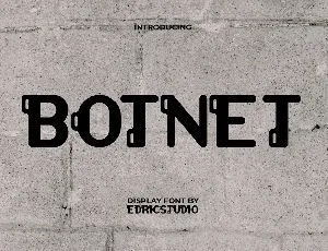 BotnetDemo font