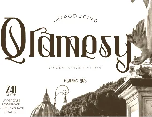 Qramesy font