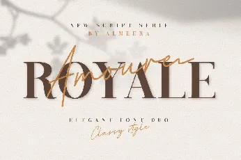 Royale Amoure font