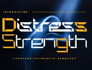 Distress Strength font