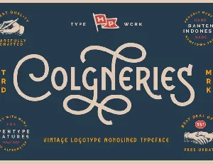 Colgneries font