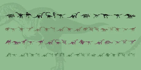 Dinosaurs font