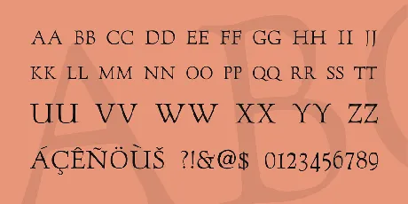 Goudy Twenty font