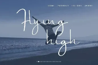 Thalia Hillary Demo font