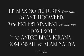 le Marino Typeface font