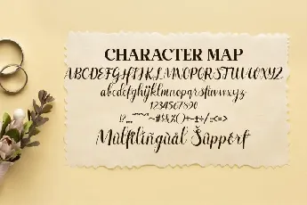 Safilla Calligraphy font