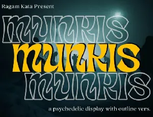 Munkis font