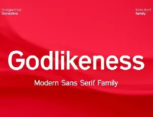 Godlikeness Family font