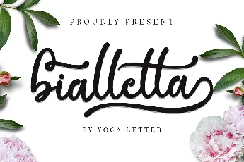 bialletta font