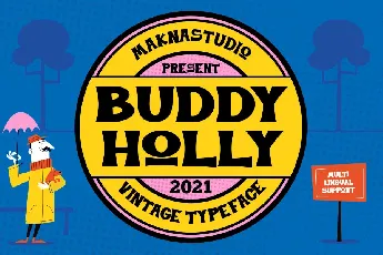 BUDDY HOLLY font