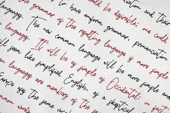 Imestaviga Signature font