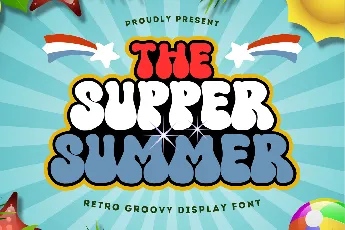 The Super Summer font