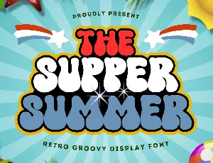 The Super Summer font