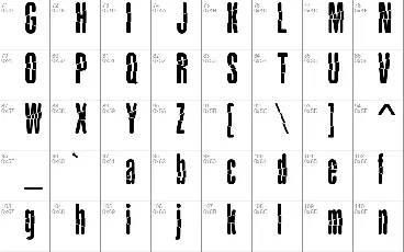 Babalusa Cut font