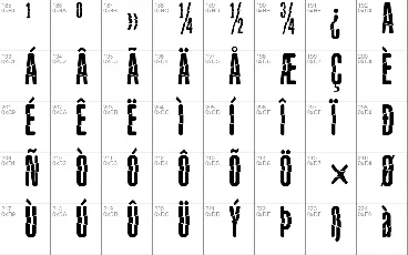 Babalusa Cut font