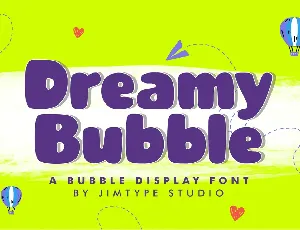 Dreamy Bubble DEMO font