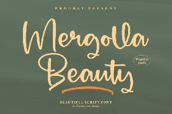 Mergolla Beauty font