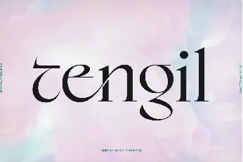 Tengil font