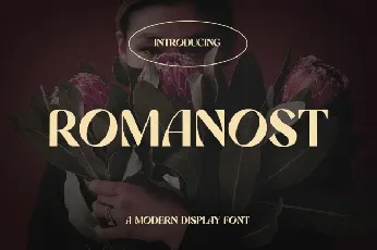 Romanost font