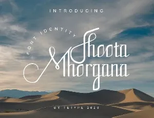 Fhoota Mhorgana font