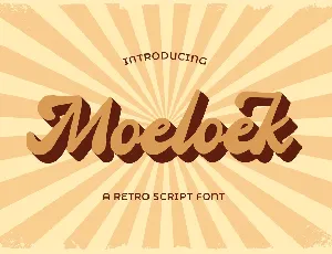 Moeloek font