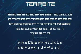 Terabite Demo font