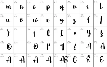 Body font