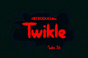 Twikle font