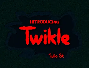 Twikle font