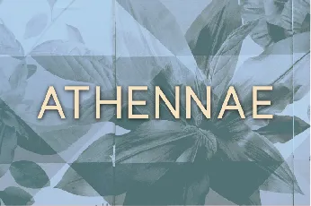 Athennae font