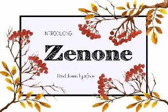 Zenone font