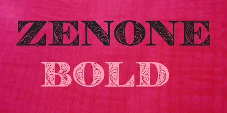 Zenone font