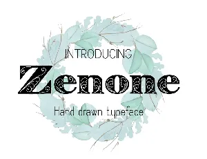 Zenone font