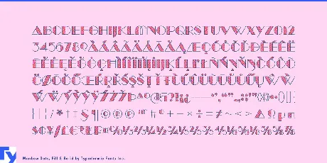 Manbow font