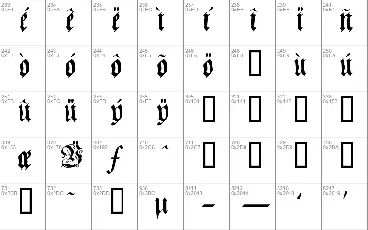 Coelnische Current Fraktur font