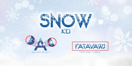 Snow Kei font