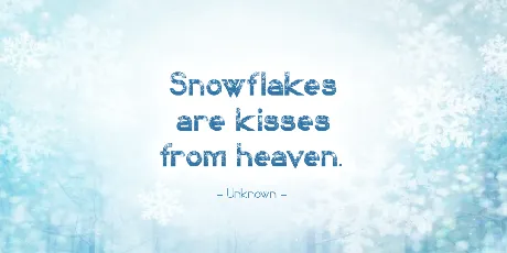 Snow Kei font