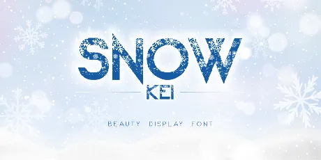 Snow Kei font