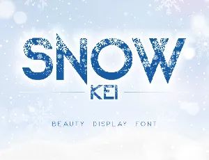 Snow Kei font