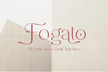 Fogato font